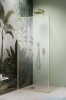 Radaway Modo F SL Brushed Gold II kabina Walk-in 50x201,6cm lewa Złoto Szczotkowane szkło przejrzyste 10419054-99-01L